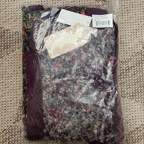 Band Of Gypsies Duster Cardigan Size L - Picture 3 of 3